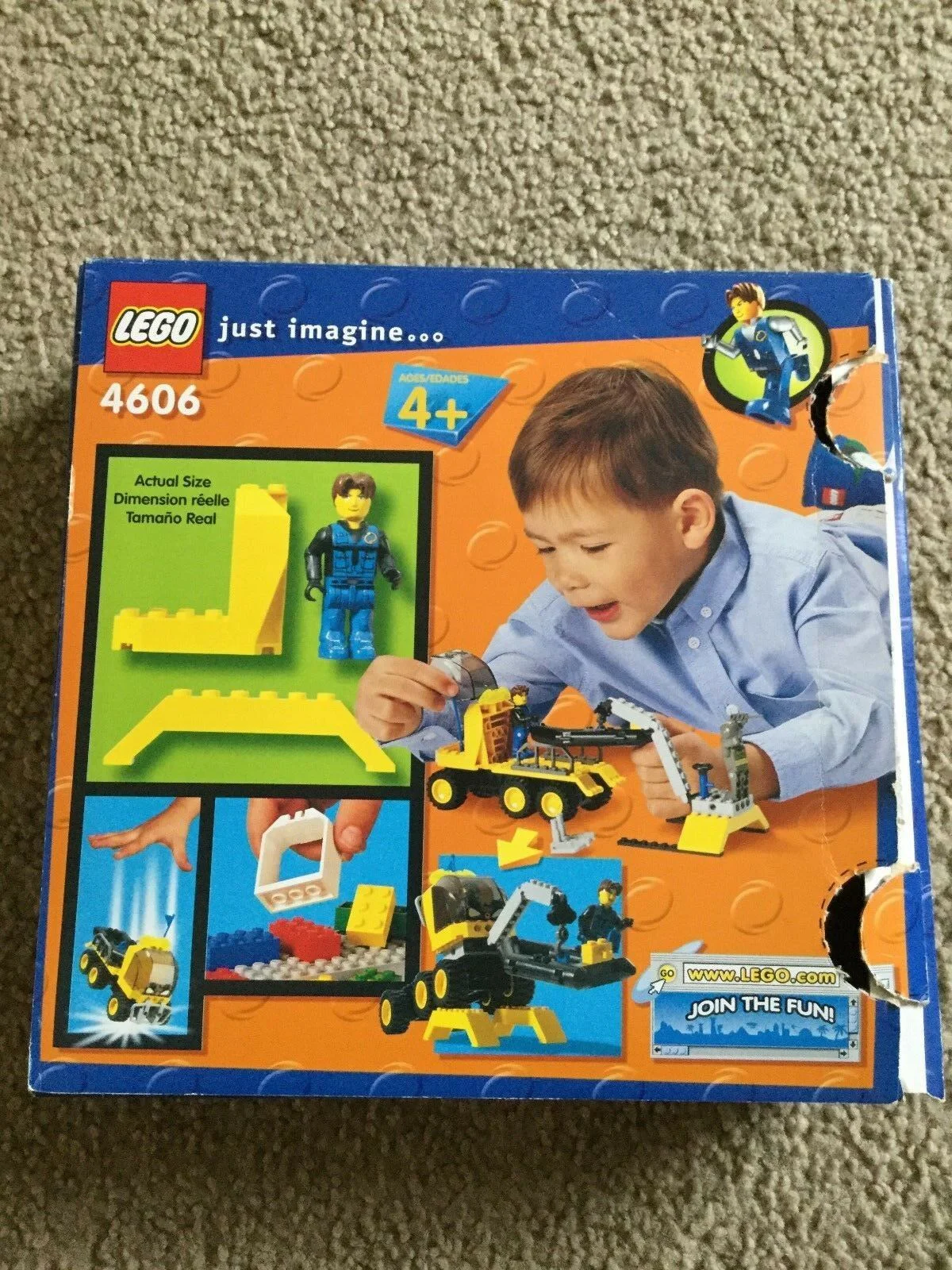 JACK STONE: Aqua Res-Q Transport 乐高 LEGO 4606 image 3