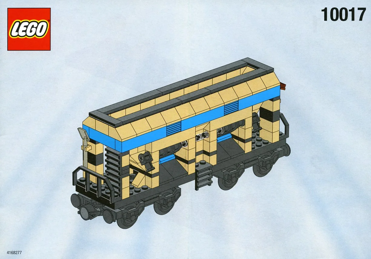 My own train, the classic freight train 乐高 LEGO 3746 image 6