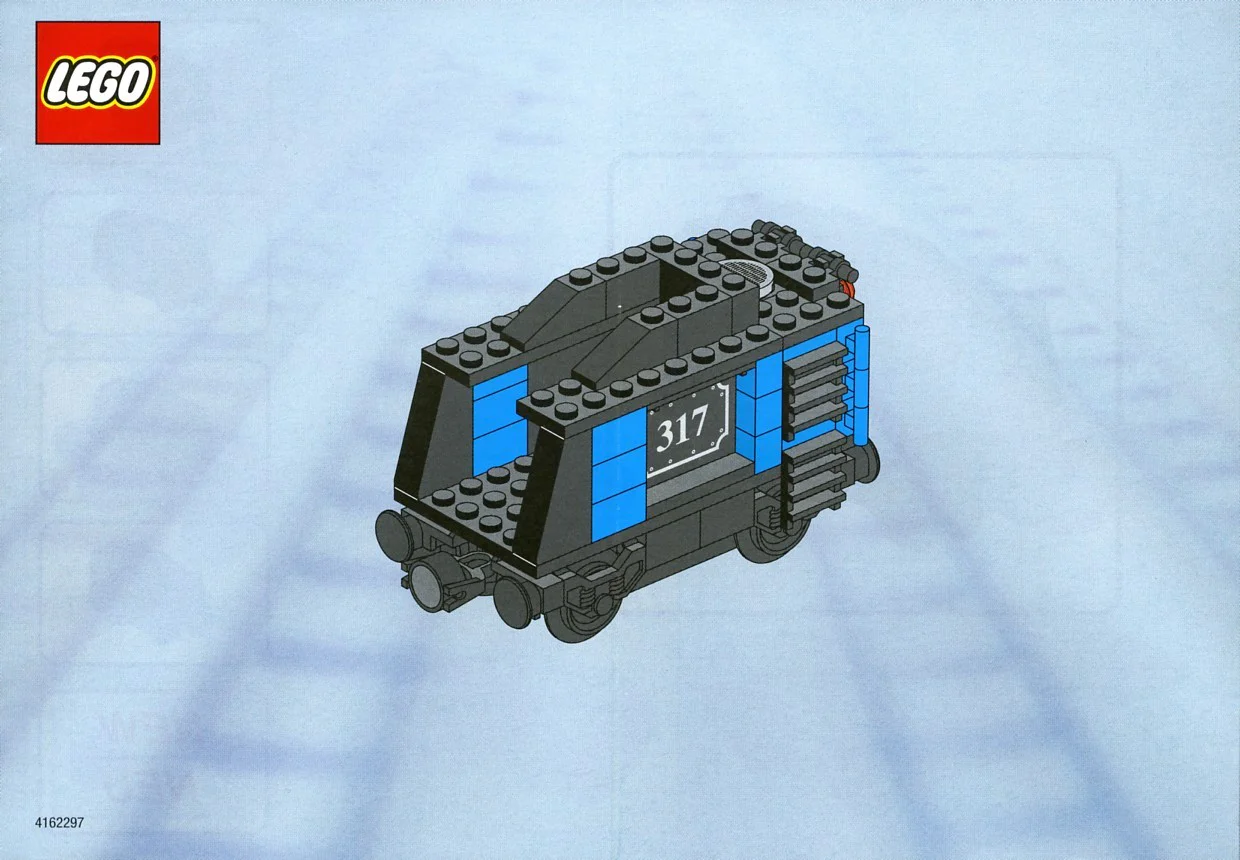 My own train, the classic freight train 乐高 LEGO 3746 image 24
