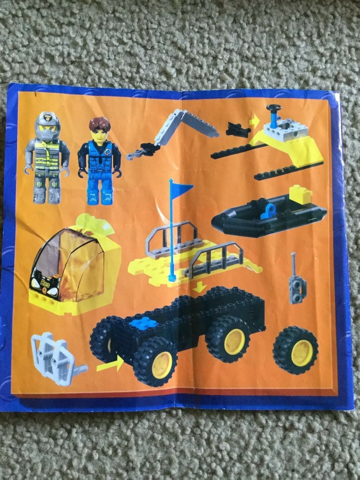 JACK STONE: Aqua Res-Q Transport 乐高 LEGO 4606 image 6