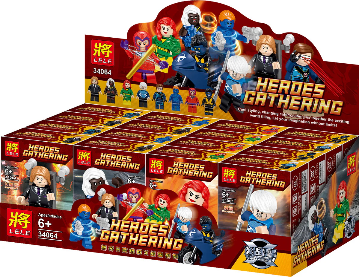 THE X-POLICE ROLE-PLAYER COLLECTION OF EIGHT 34064 image 1