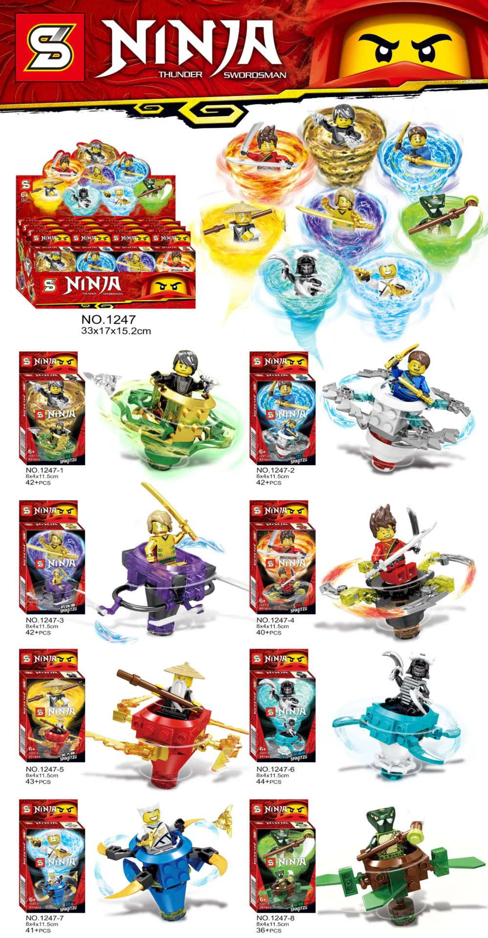Mirage Ninja: Cyclone Ninja gyro 8 1247-3