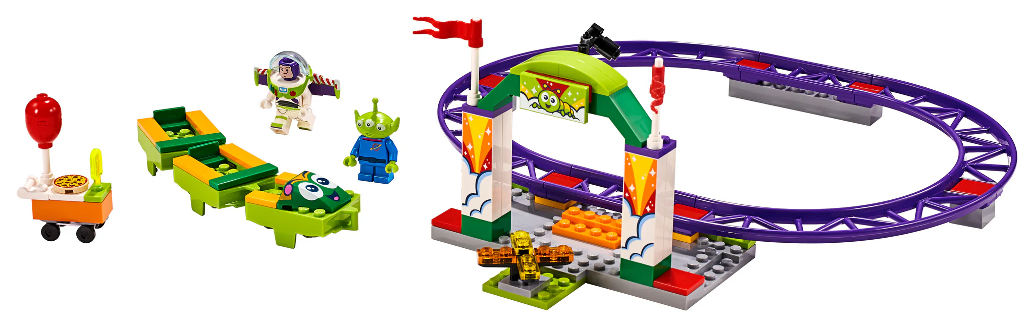 Carnival's crazy roller coaster ride 11317