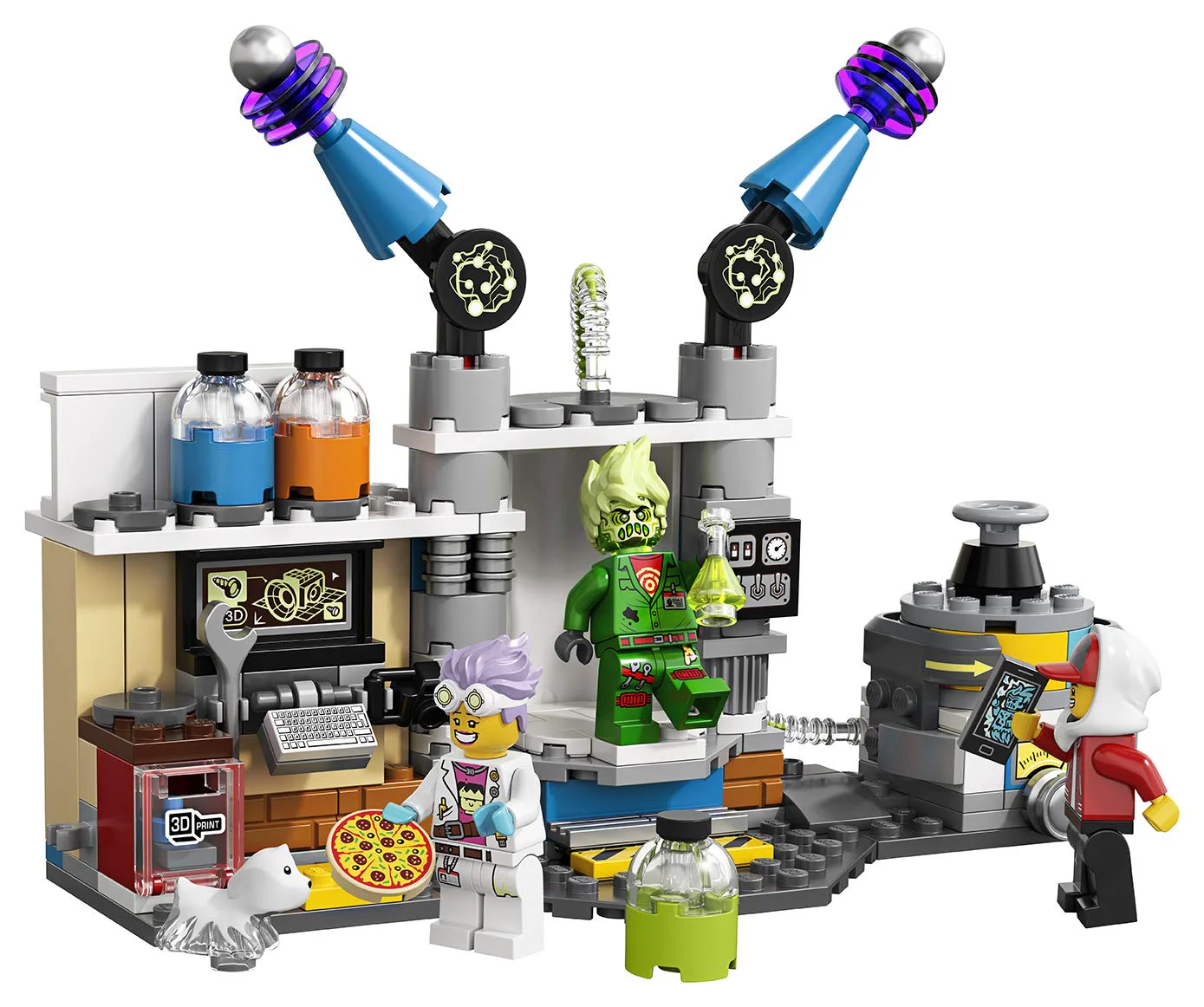 THE GHOST LABORATORY OF J.B 乐高 LEGO 70418