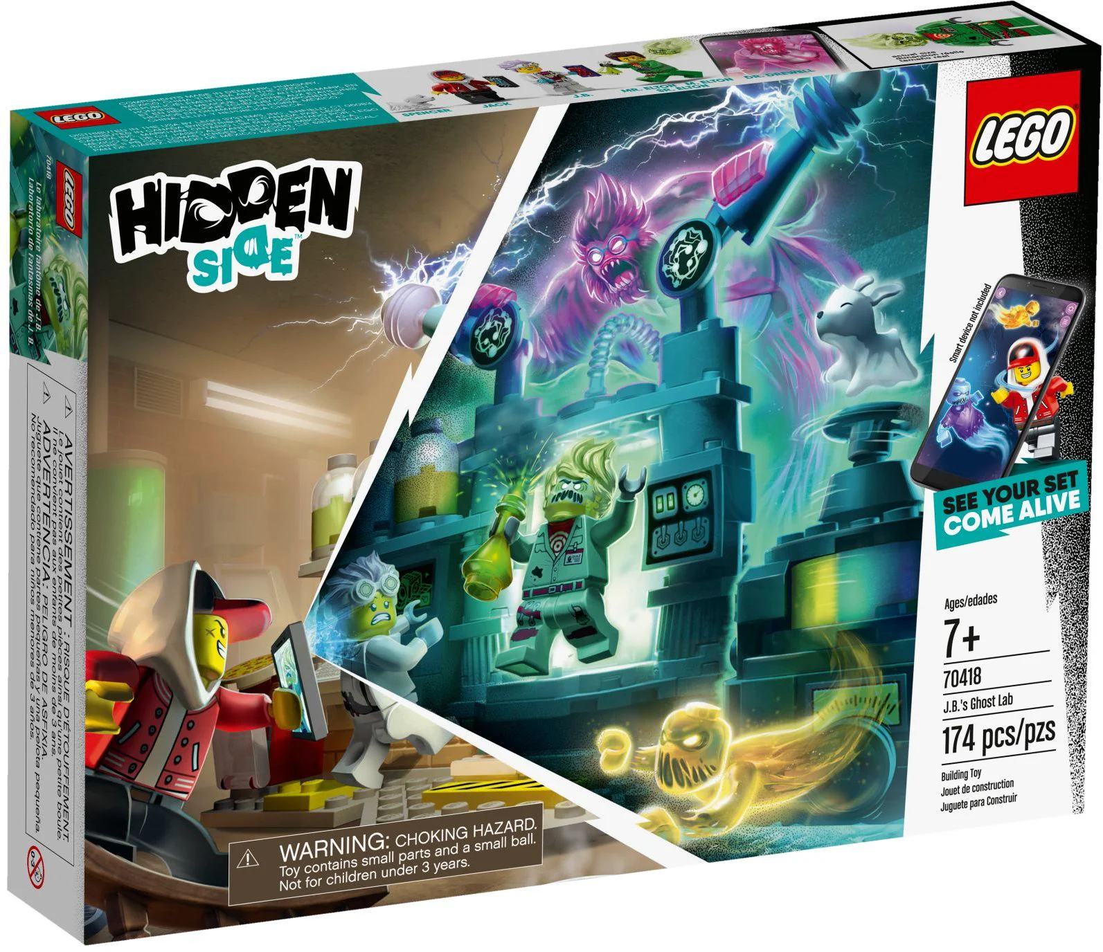 THE GHOST LABORATORY OF J.B 乐高 LEGO 70418 image 2