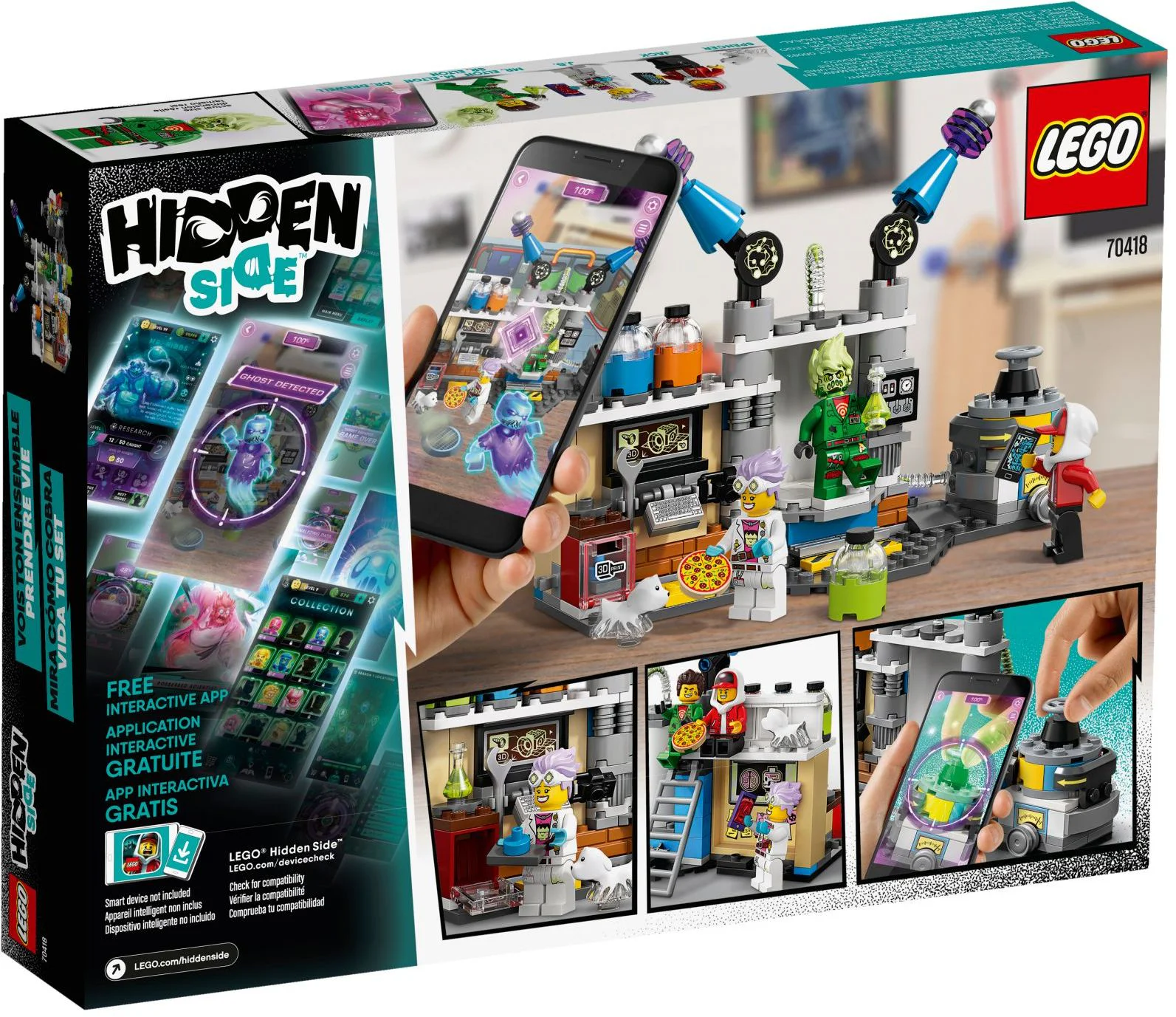 THE GHOST LABORATORY OF J.B 乐高 LEGO 70418 image 3
