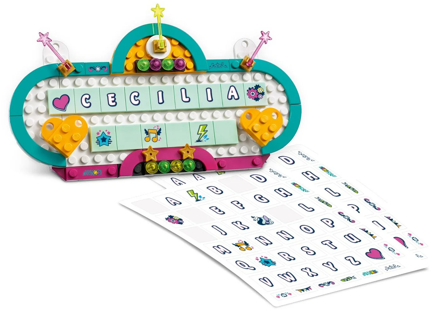 Dear Friend: Nameplate 乐高 LEGO 40360 image 2
