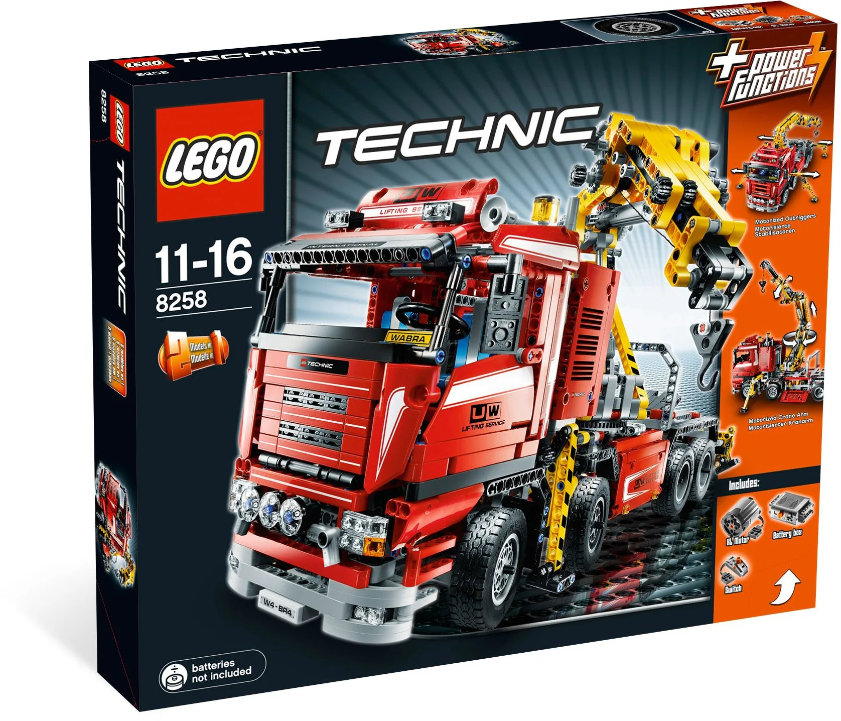Crane truck 乐高 LEGO 8258