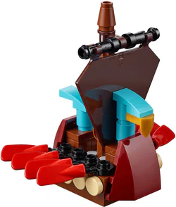 Viking pirate ship