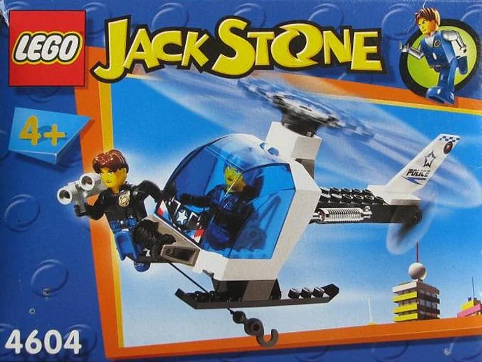 JACK STONE: POLICE HELICOPTER 乐高 LEGO 4604 image 1