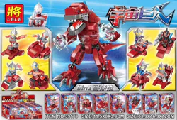otmann the giant of the universe: 8in 1 godzilla mansion 8
