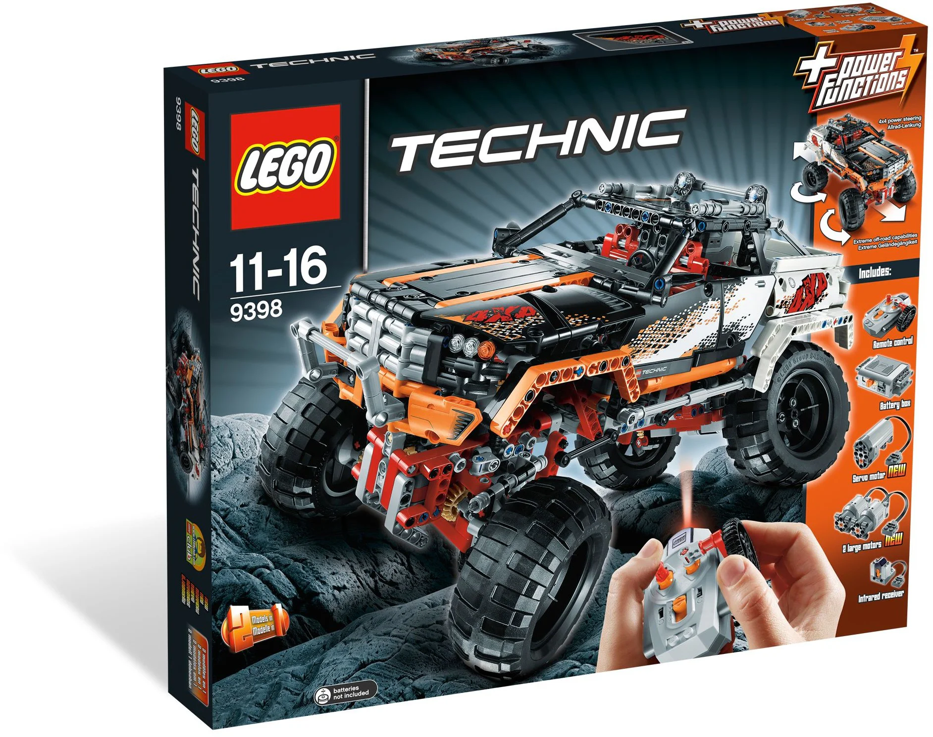 Off-road enthusiasts 乐高 LEGO 9398