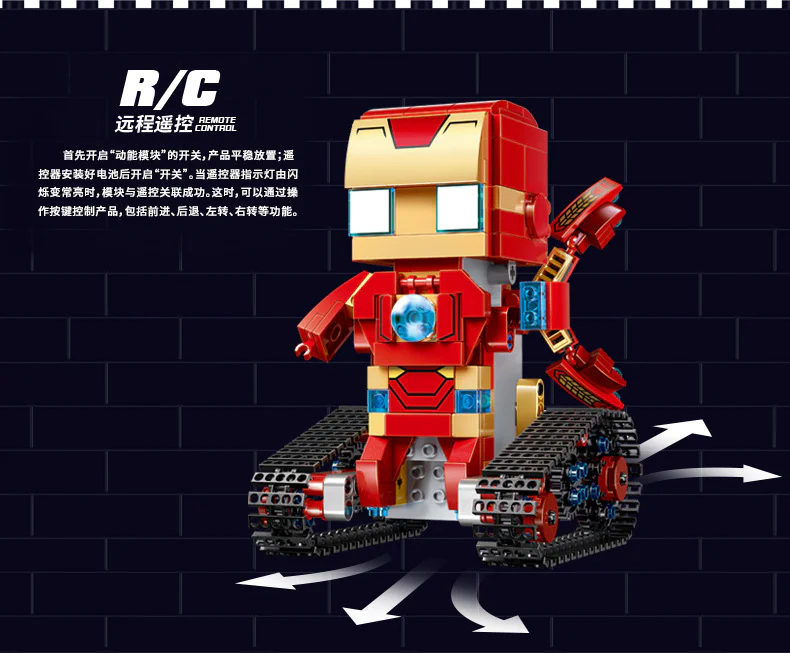 ♪ The Iron Man ♪ 宇星模王 MOULDKING 13038 image 4