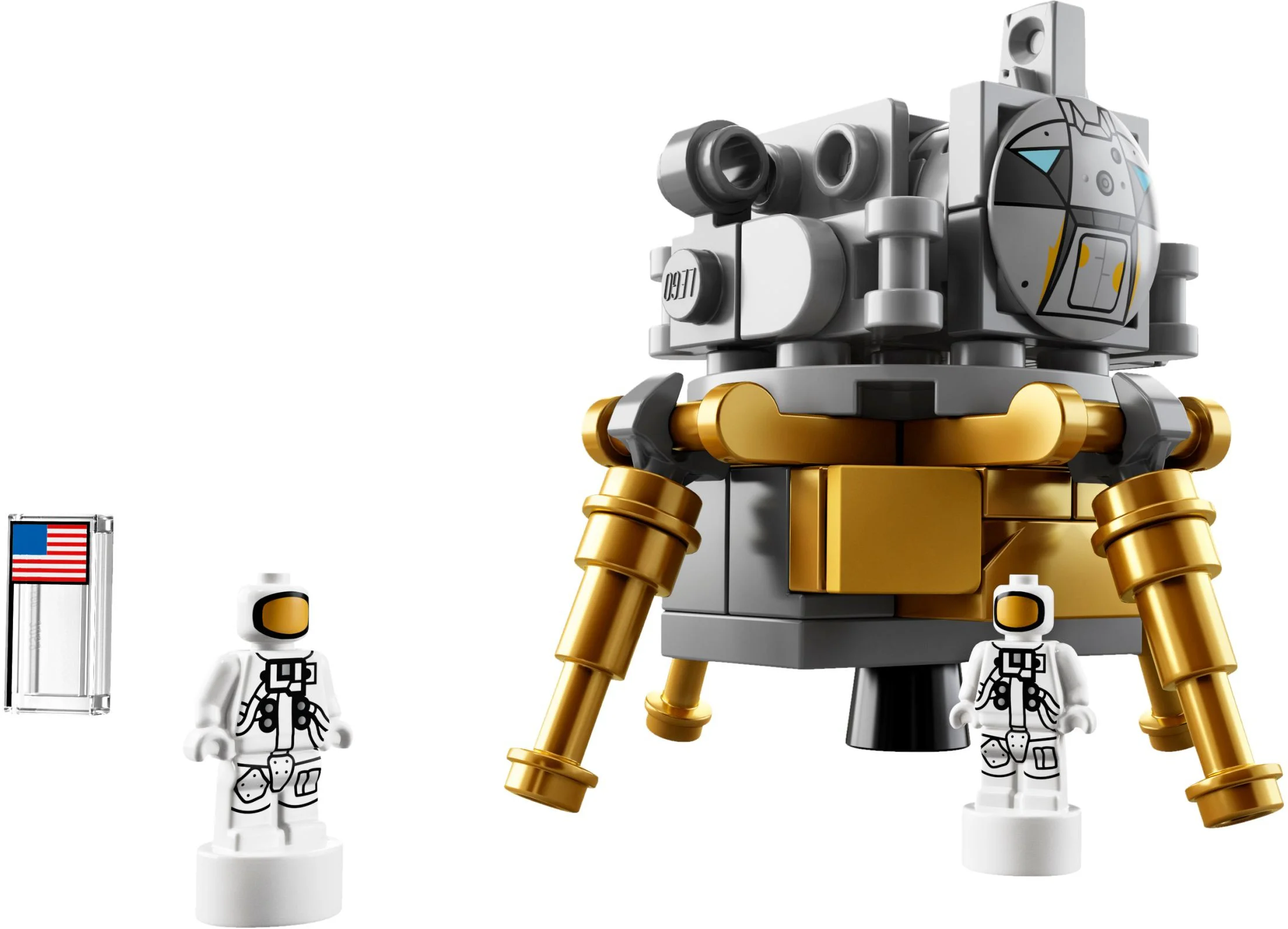 LEGO NASA Apollo Saturn V 鹰牌 无号 image 3
