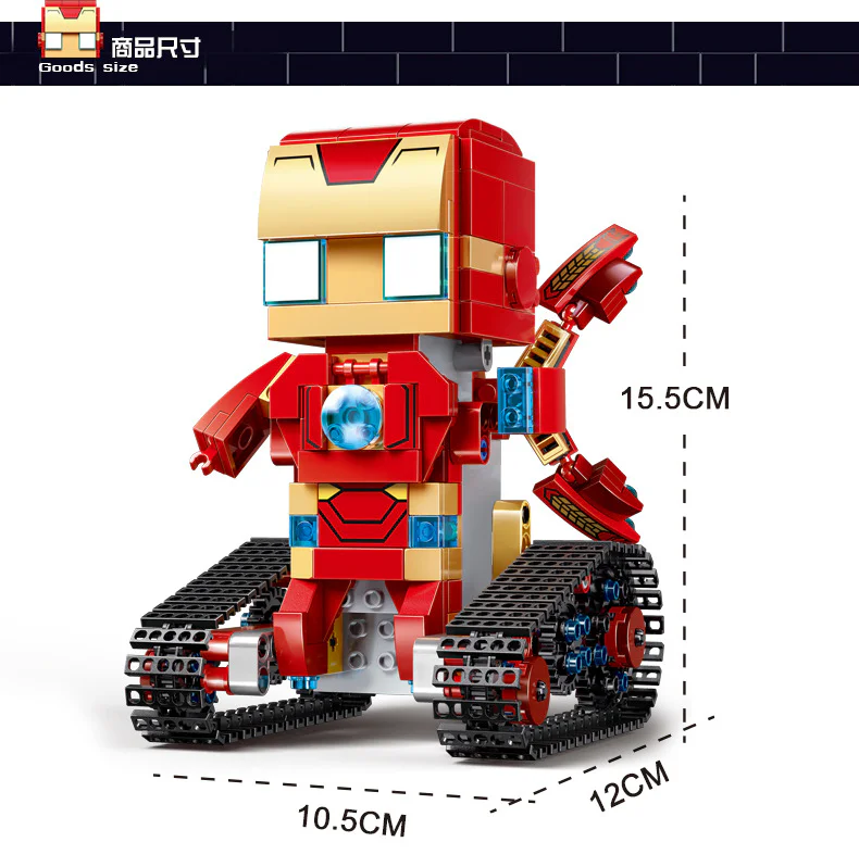 ♪ The Iron Man ♪ 宇星模王 MOULDKING 13038 image 5