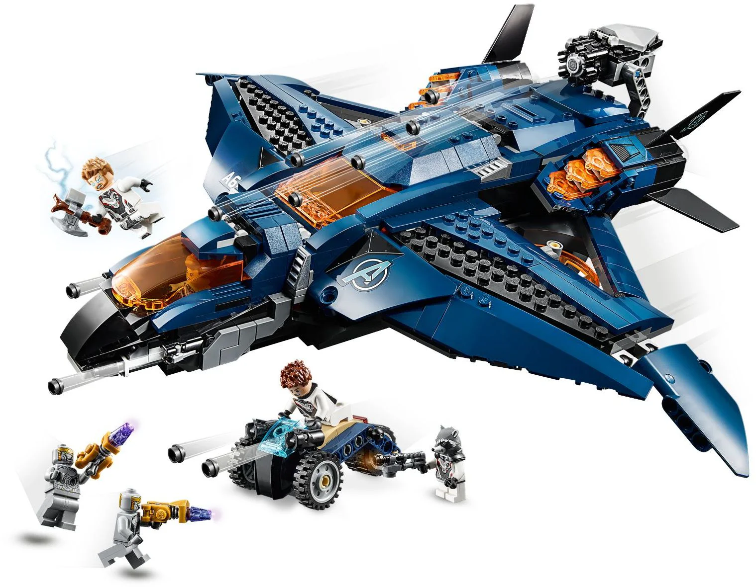 Avengers Quinjet (Battle Mode) 07122 image 1