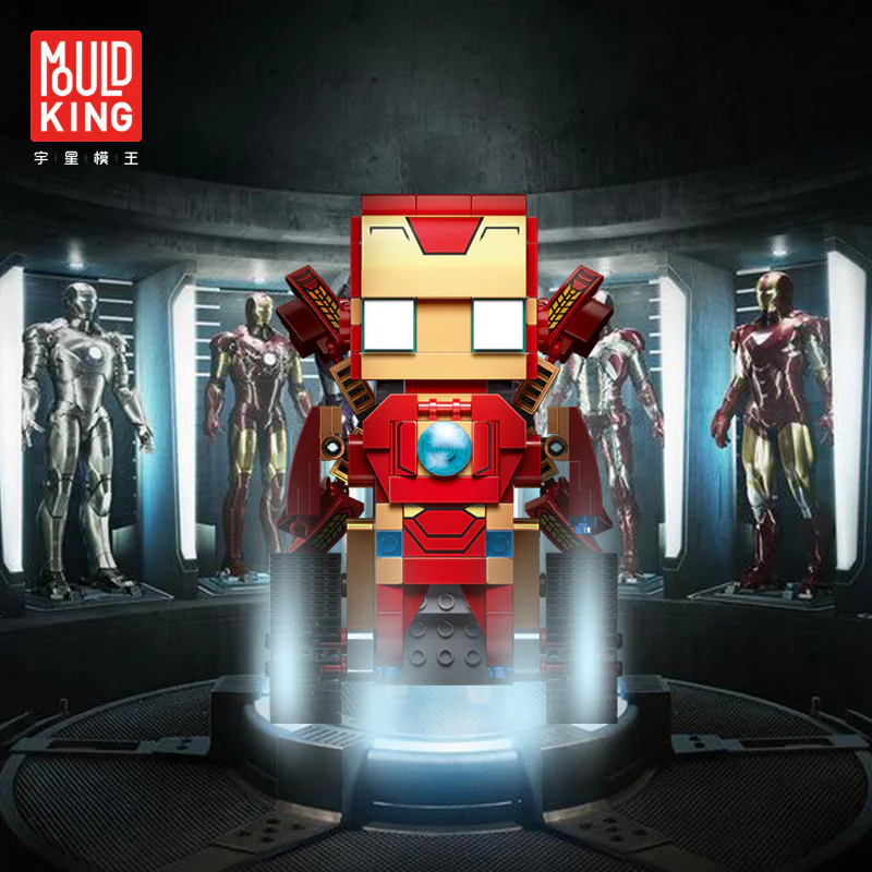 ♪ The Iron Man ♪ 宇星模王 MOULDKING 13038 image 10