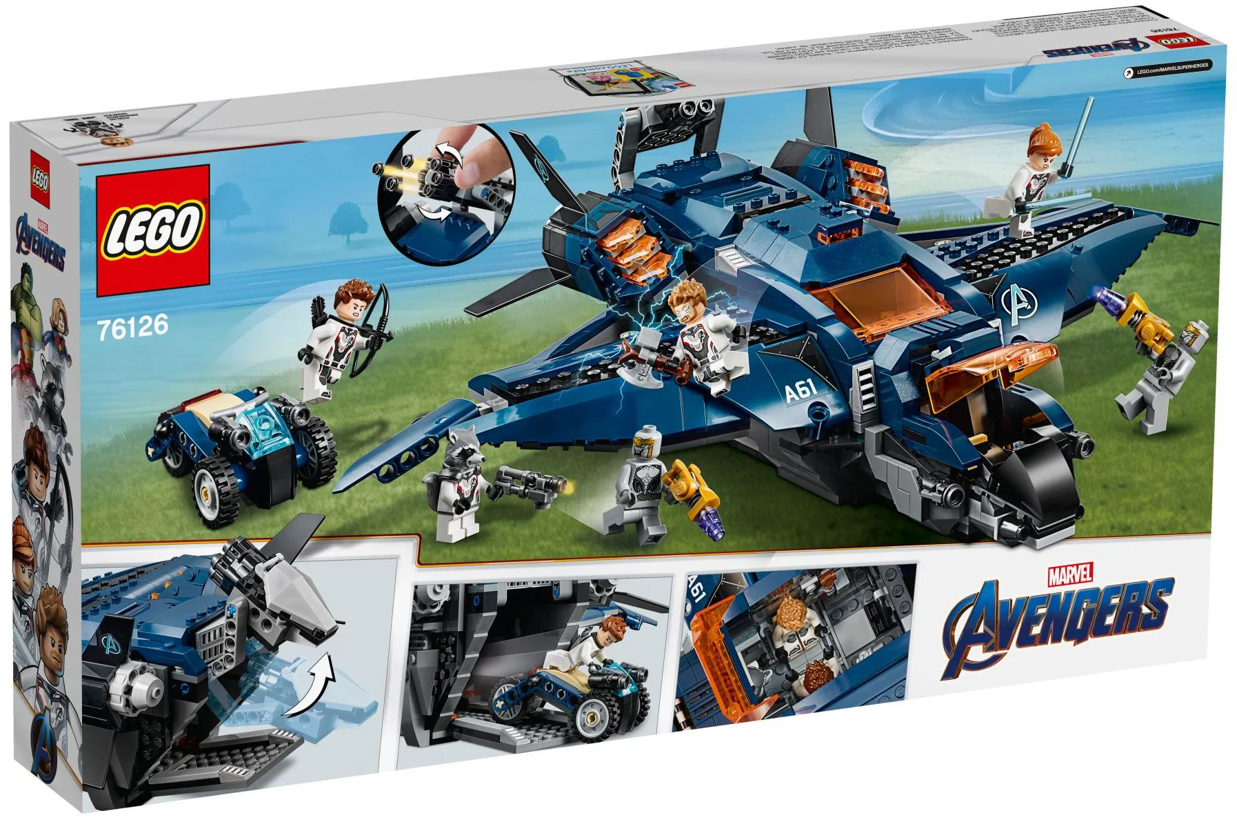 Avengers Quinjet (Battle Mode) 07122 image 5