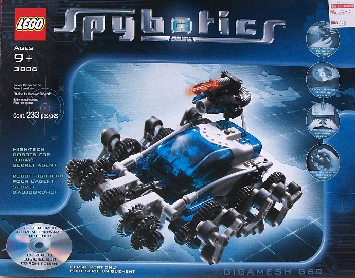 Spybotics: Gigamesh G60 乐高 LEGO 3806