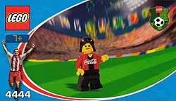 Soccer: Red-shirted football team 乐高 LEGO 4447 image 1
