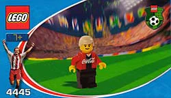 Soccer: Red-shirted football team 乐高 LEGO 4447 image 8