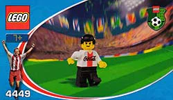 Football: White Jersey Football Team 乐高 LEGO 4452 image 1