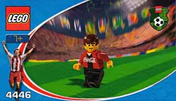 Soccer: Red-shirted football team 乐高 LEGO 4447 image 11
