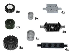 Bulk: Small wheels and axes