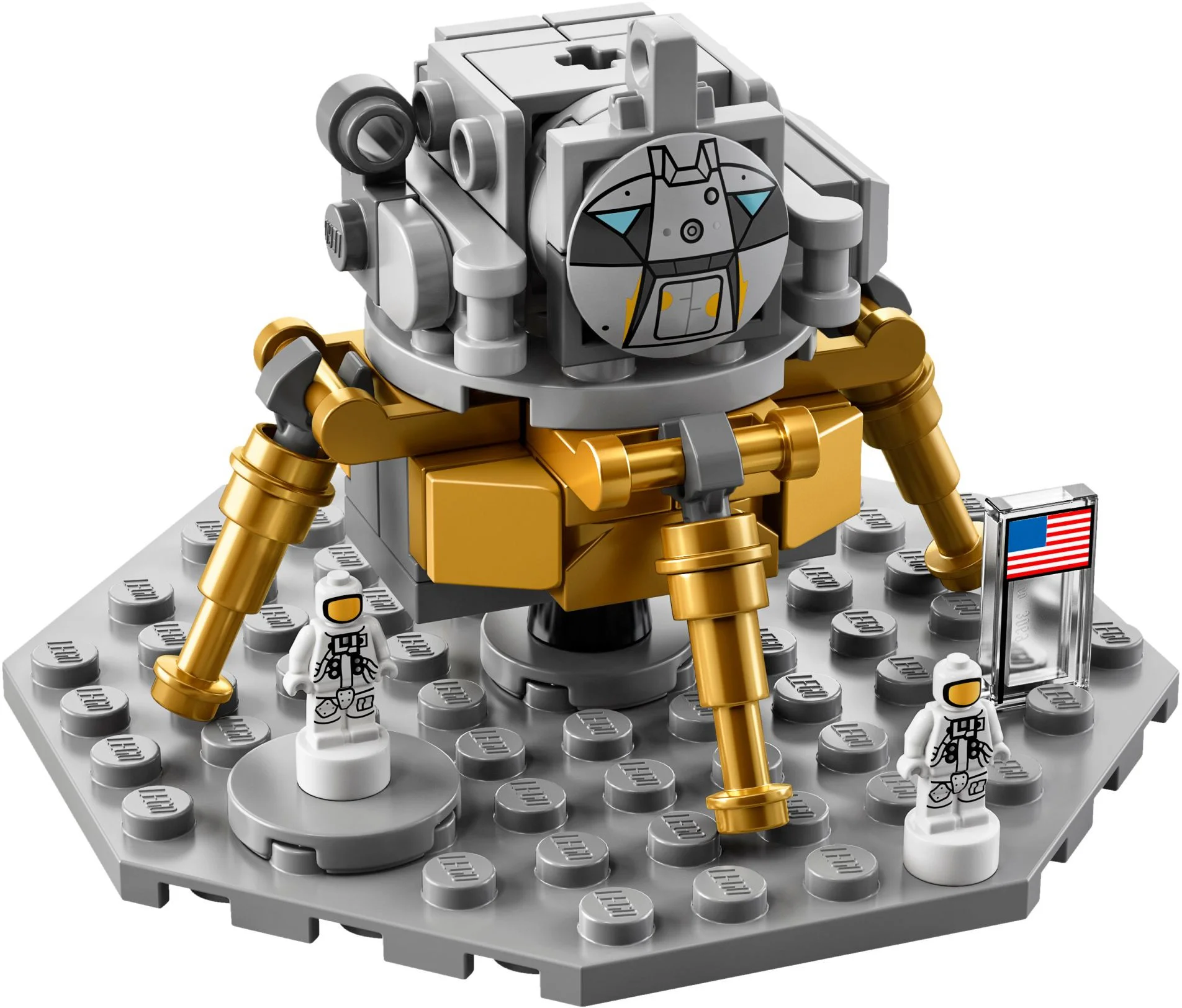 LEGO NASA Apollo Saturn V 鹰牌 无号 image 15