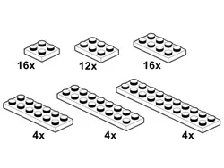 Dispersed parts: Plate parts