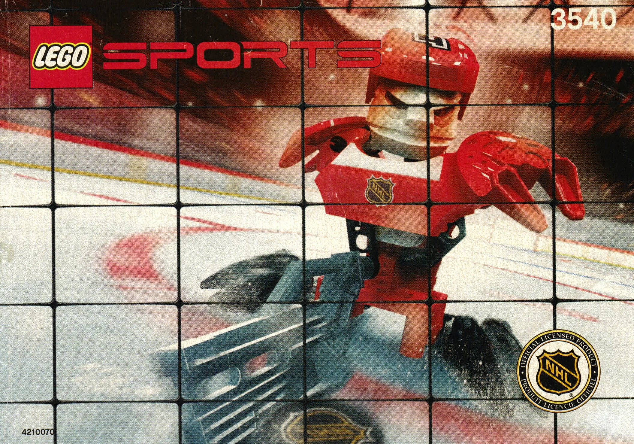Hockey: Puck Passer 乐高 LEGO 3540