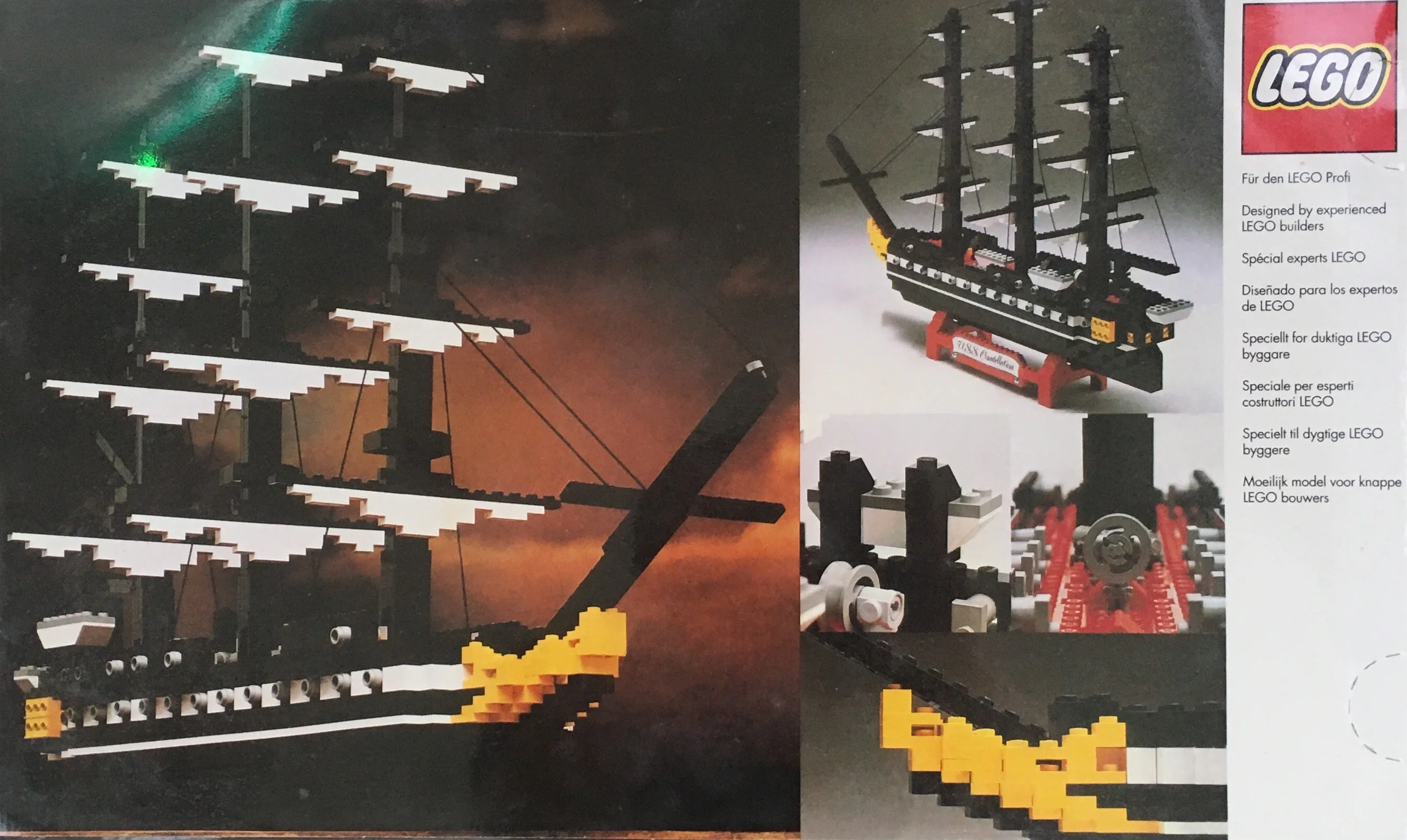 Starry Constellation Ancient Sailing Boat 乐高 LEGO 398 image 1