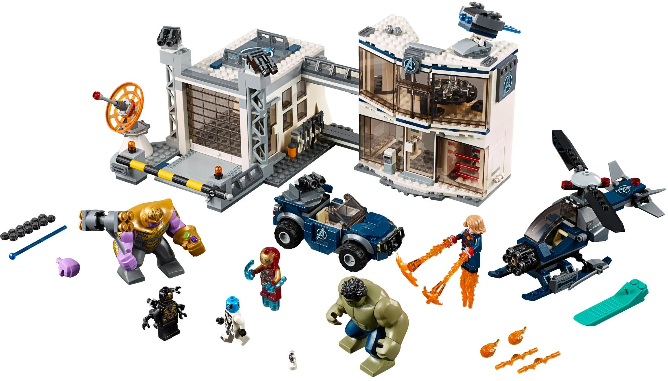 The Avengers' base battle 07123
