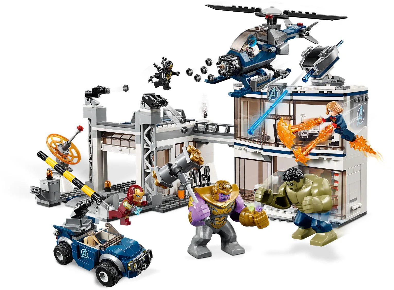 The Avengers' base battle 07123 image 1