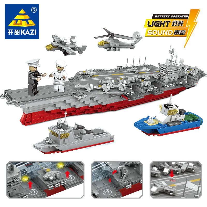 Eagle carrier 1:400 开智 KAZI/高博乐 GBL KY10002