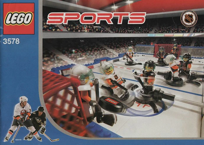 North American professional hockey league 乐高 LEGO 3578