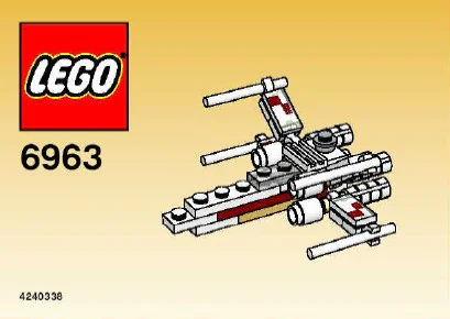 X-WING AIRCRAFT 乐高 LEGO 6963 image 1