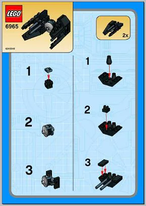 Titan intercept system. 乐高 LEGO 6965 image 2