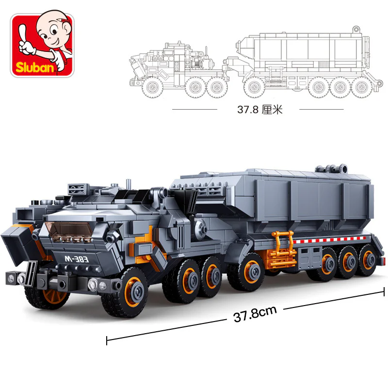 Vagabonded Earth: vans 小鲁班 Sluban M38-B0787 image 2