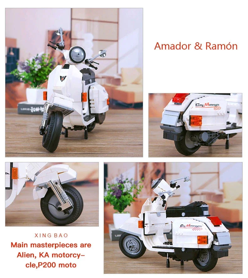 Little sheep motorcycle 星堡 XINGBAO XB-03002 image 7