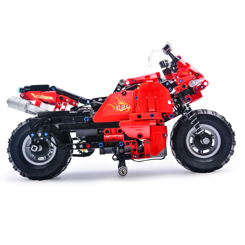A racetrack motorcycle 咔搭 CaDA/双鹰 DoubleE C51024 image 10