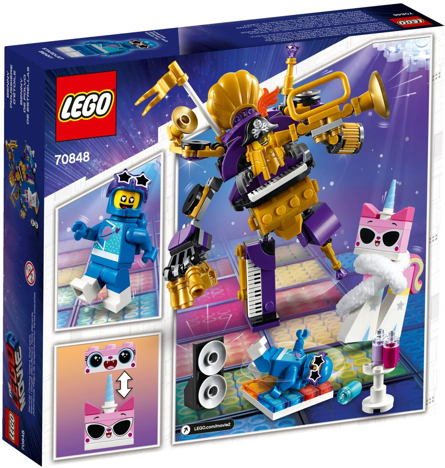 Lego Big 2: Systar Party Members 乐高 LEGO 70848 image 4