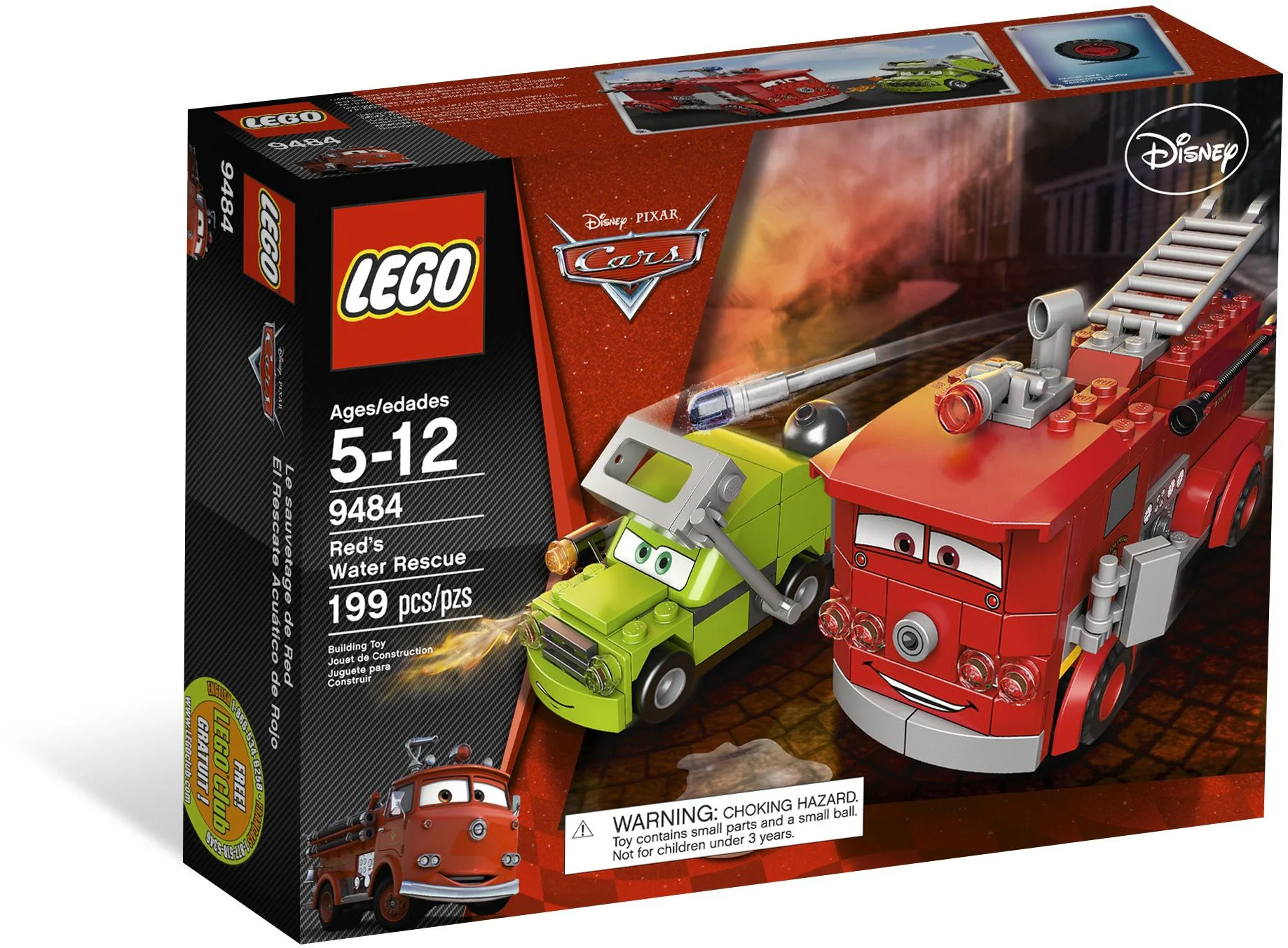 Formula Racing Rally: Red Rescue Water Truck 10013 image 1