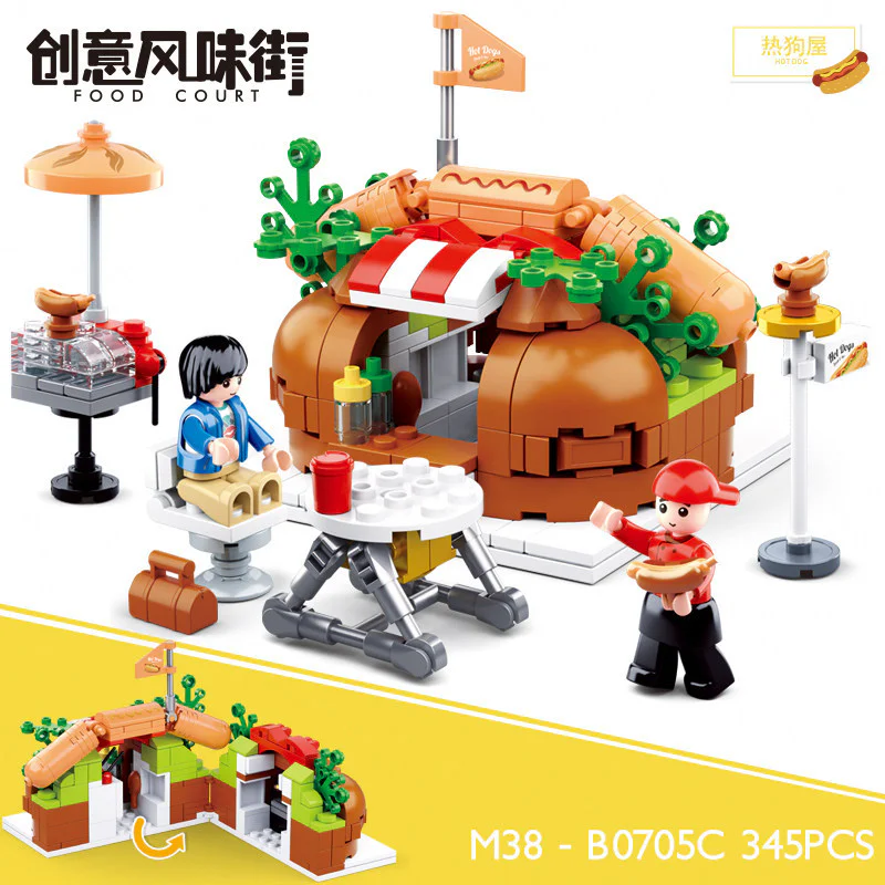 Creative Flavor Street Food Series 8 Flavors 小鲁班 Sluban M38-B0705H image 12