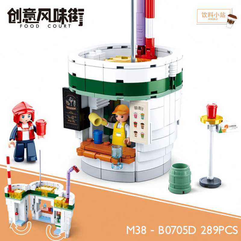 Creative Flavor Street Food Series 8 Flavors 小鲁班 Sluban M38-B0705H image 13