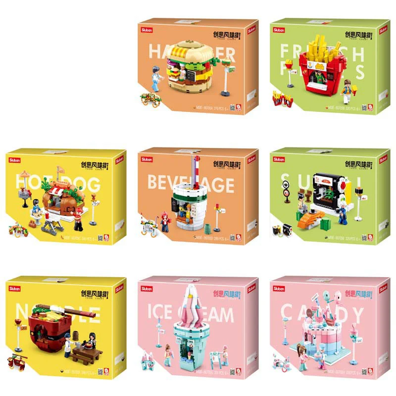 Creative Flavor Street Food Series 8 Flavors 小鲁班 Sluban M38-B0705H image 14