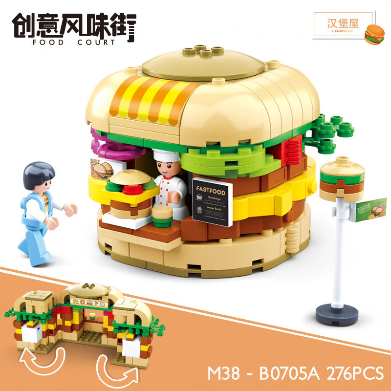 Creative Flavor Street Food Series 8 Flavors 小鲁班 Sluban M38-B0705H image 15