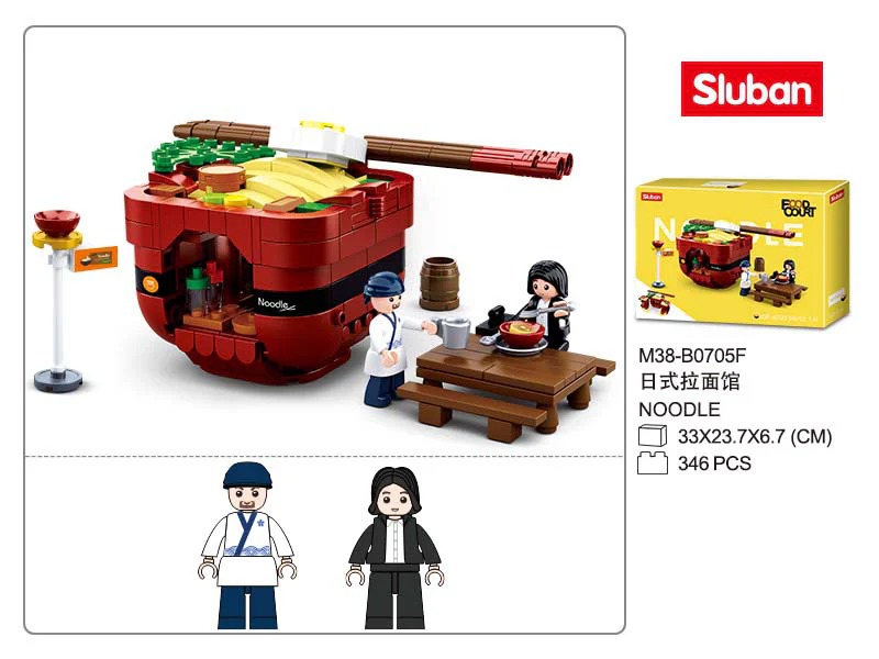 Creative Flavor Street Food Series 8 Flavors 小鲁班 Sluban M38-B0705H image 18