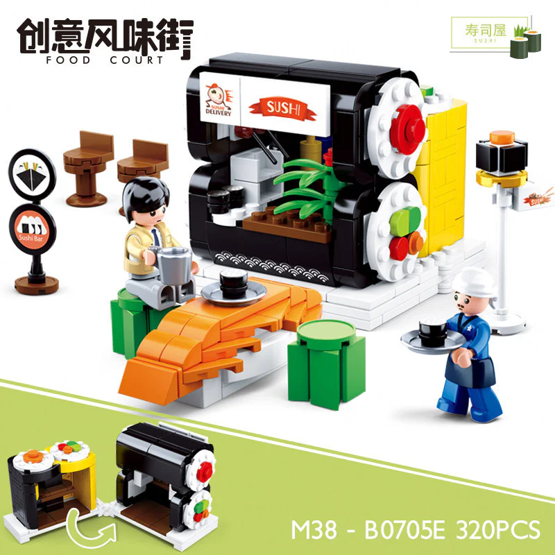 Creative Flavor Street Food Series 8 Flavors 小鲁班 Sluban M38-B0705H image 19