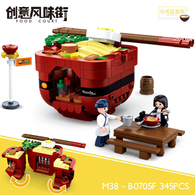 Creative Flavor Street Food Series 8 Flavors 小鲁班 Sluban M38-B0705H image 25